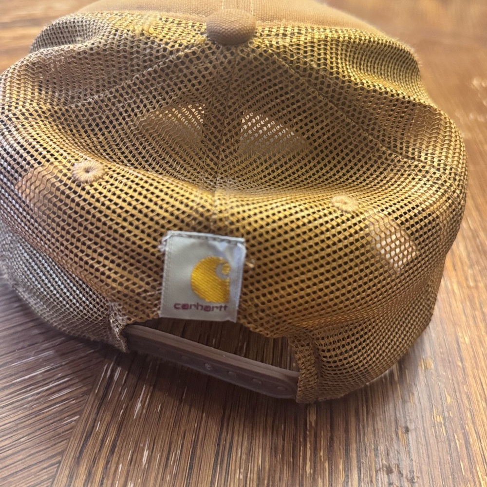 Carhartt Tan Mesh Back Cap - Picture 2 of 4